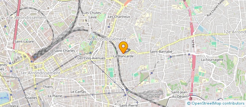 localisation de l'entreprise STEF JODAR PIERRE VERA JEAN à MARSEILLE
