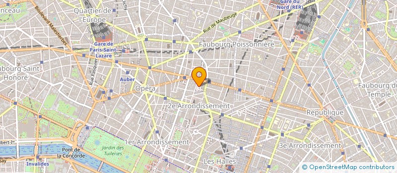 localisation de l'entreprise STEF LABRE MAURICE & CHRISTIAN à PARIS