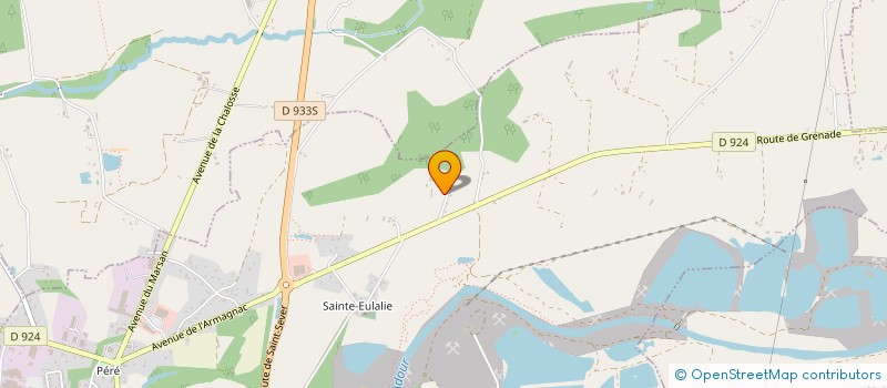 localisation de l'entreprise STEF LAMAISON MICHEL ET MARIE HELENE à SAINT-SEVER