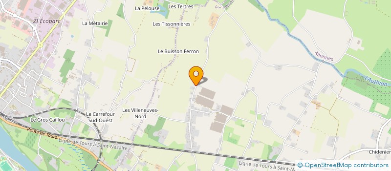 localisation de l'entreprise STEF LAVIGNE ROGER ET GILBERT  VARRAINS