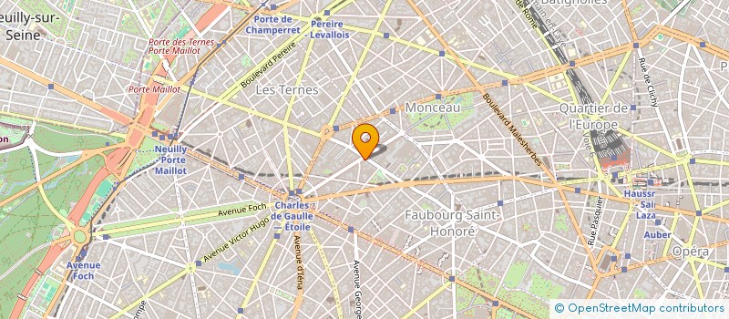 localisation de l'entreprise STEF LE MANACH M BOISSAY C  PARIS