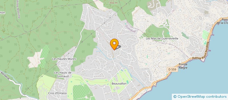 localisation de l'entreprise STEF LE PORTAIL DU SUD à GRIMAUD
