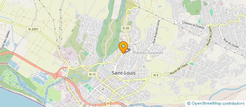 localisation de l'entreprise STEF LEFEVRE-DAMBREVILLE à SAINT-LOUIS