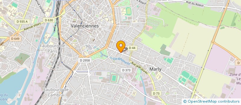 localisation de l'entreprise STEF LEMAN S & OUDAR C & H à VALENCIENNES