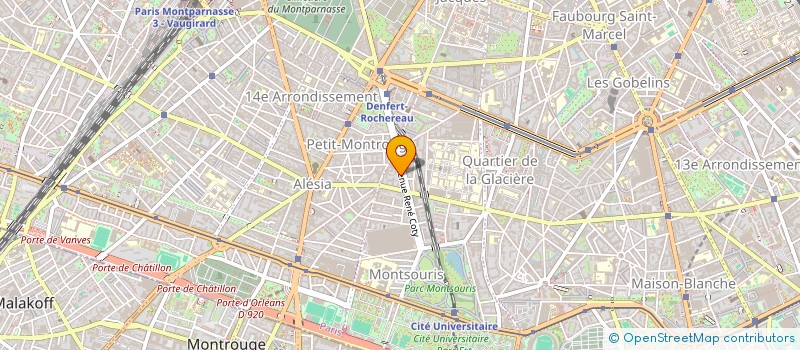 localisation de l'entreprise STEF LEROUX ET DUPONT DE LIEGE  PARIS