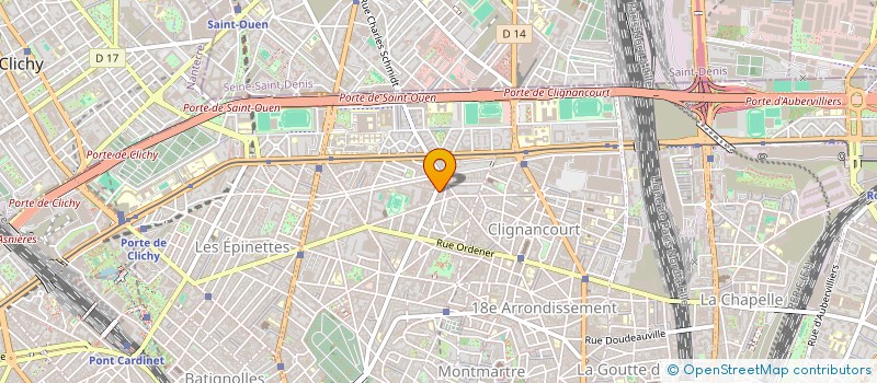 localisation de l'entreprise STEF LEVIER JOSE ET HIEBLOT à PARIS