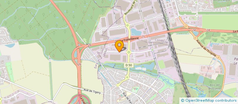 localisation de l'entreprise STEF LOGISTIQUE LIEUSAINT  LIEUSAINT