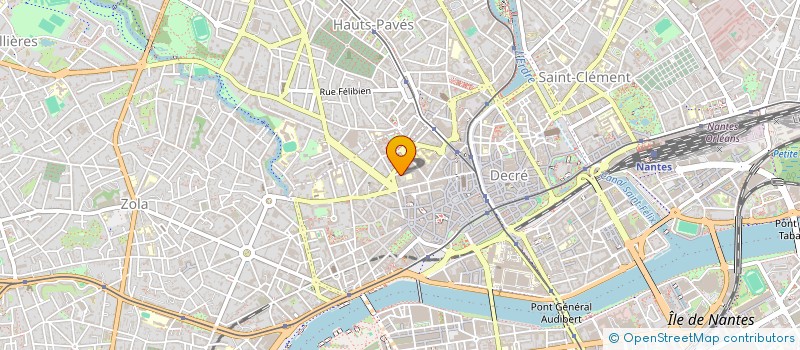 localisation de l'entreprise STEF M ET MME DREANO  NANTES