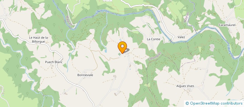 localisation de l'entreprise STEF MAUREL PAUL ET MT  COLOMBIES