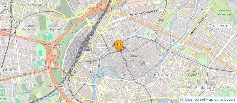 localisation de l'entreprise STEF MAXIMINI AUTHELAIN à STRASBOURG