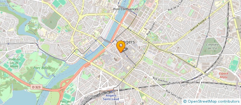 localisation de l'entreprise STEF MORVAN MARIE ET GONIDEC JOSE  ANGERS