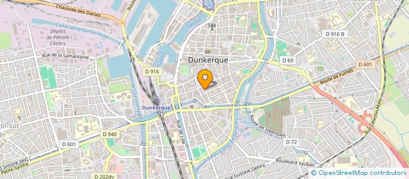 localisation de l'entreprise STEF MOUGEL BROUWER à DUNKERQUE