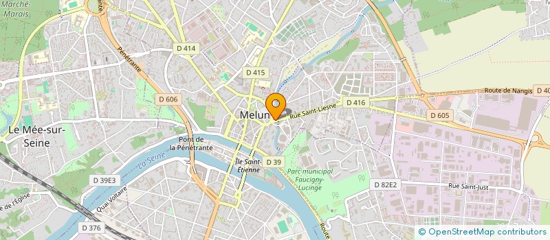 localisation de l'entreprise STEF MULTIMEDIA à MELUN
