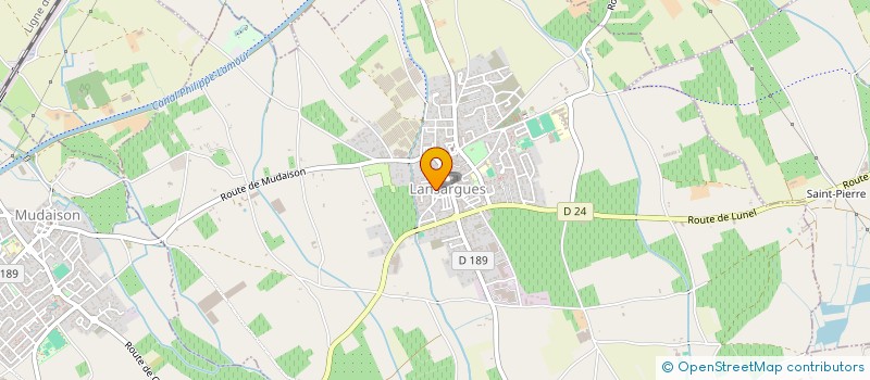 localisation de l'entreprise STEF ORCHESTRE JEAN PIERRE SARDI  LANSARGUES