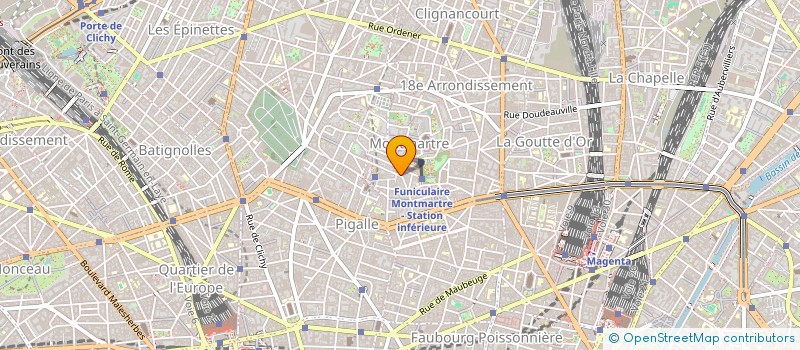 localisation de l'entreprise STEF OUCHANI ET TABAKH à PARIS