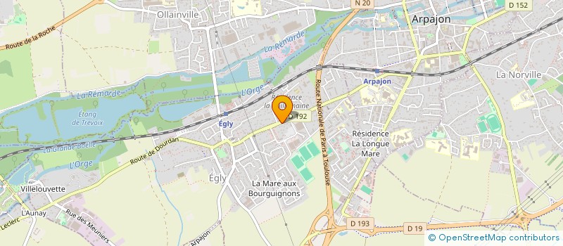 localisation de l'entreprise STEF OZILOU JEAN LUC ET SYLVAIN à EGLY