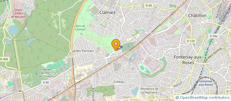 localisation de l'entreprise STEF POLIAKOV à CLAMART