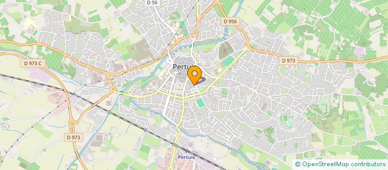 localisation de l'entreprise STEF PROVENCE  PERTUIS