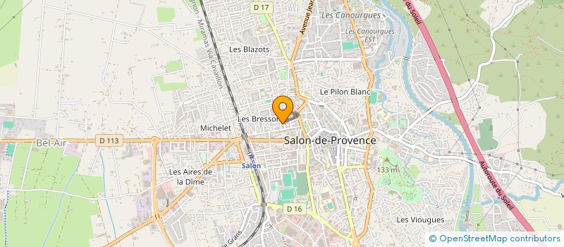 localisation de l'entreprise STEF RAMPAL GERMAINE RENE ET FRANCOIS  SALON-DE-PROVENCE