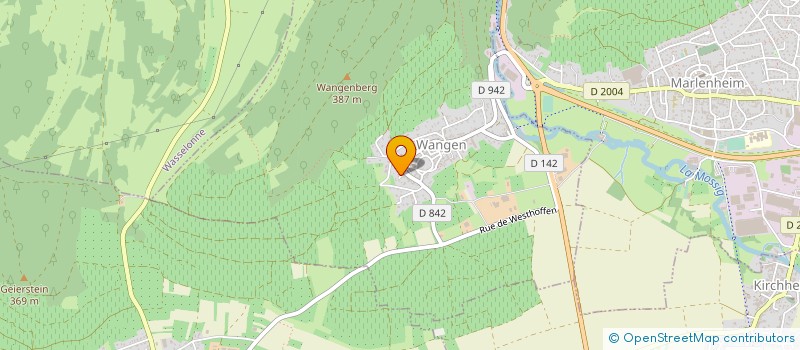 localisation de l'entreprise STEF RIEHL FILLES  WANGEN