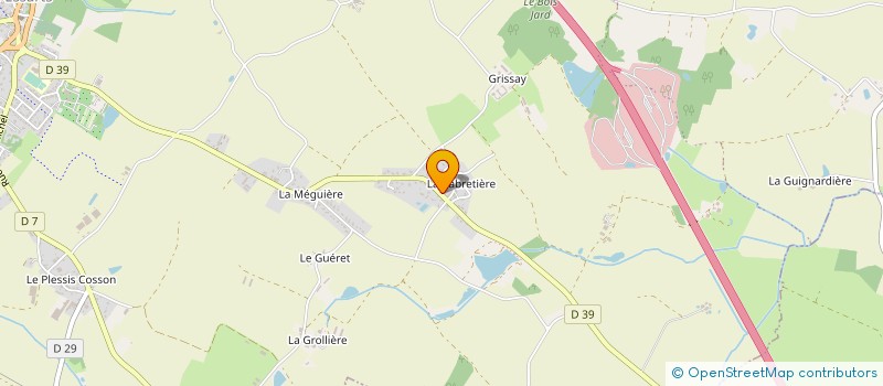 localisation de l'entreprise STEF ROUSSEAU DENIS ET RENE PIERREE à ESSARTS-EN-BOCAGE