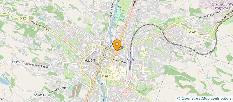 localisation de l'entreprise STEF SALAM FRERES à AUCH