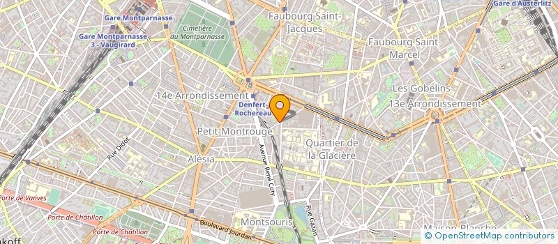 localisation de l'entreprise STEF SIMARD FERRE  PARIS