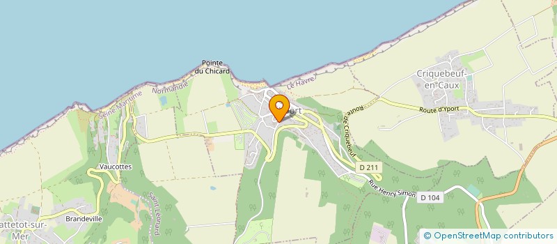 localisation de l'entreprise STEF TIENNOT TESSON  YPORT