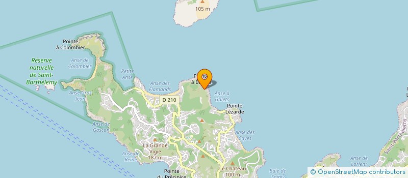 localisation de l'entreprise STEF TOOP ET BRAGANCE THE COFFEE SHOP à SAINT BARTHELEMY
