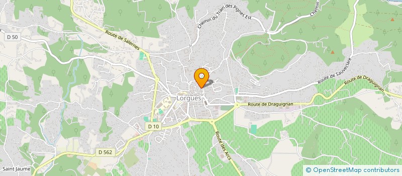 localisation de l'entreprise STEF TORNIOR ANDRE ET ROGER  LORGUES