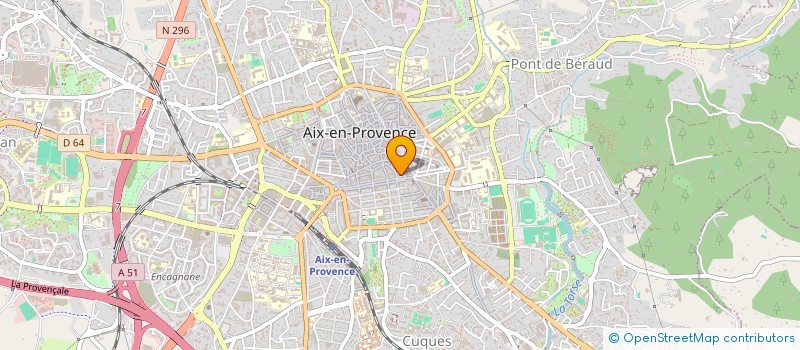 localisation de l'entreprise STEF TRUPHEME HOIRIE à AIX-EN-PROVENCE