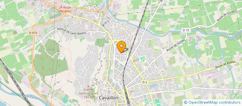 localisation de l'entreprise STEF VANGREVENYNGHE ET AISSAOUI à CAVAILLON