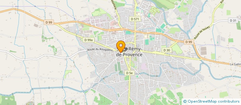 localisation de l'entreprise STEF VIDAL JACQUES ET ALAIN  SAINT-REMY-DE-PROVENCE