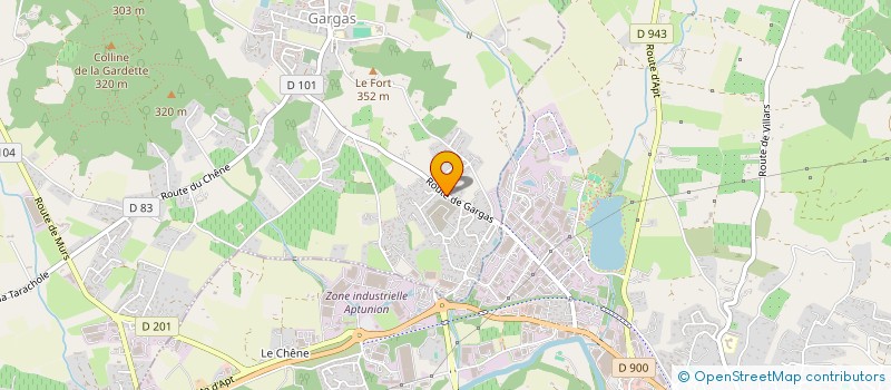 localisation de l'entreprise STEF VIDY F ET E  APT