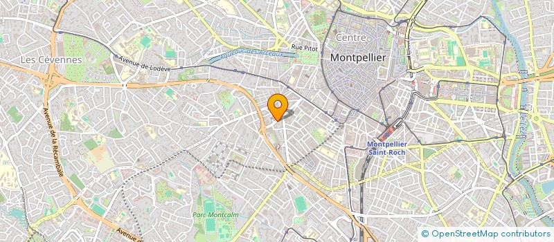localisation de l'entreprise STEF VILLADORO ANTOINE ET BRIGITTE à MONTPELLIER