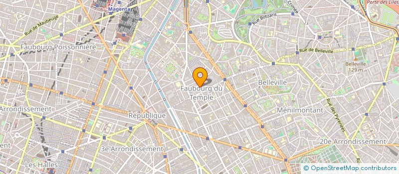 localisation de l'entreprise STEF YAHOUI AREZKI ET YAHOUI SLIMANE  PARIS