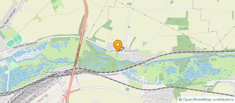 localisation de l'entreprise STEF YVES ET GUY QUIGNON  LAMOTTE-BREBIERE