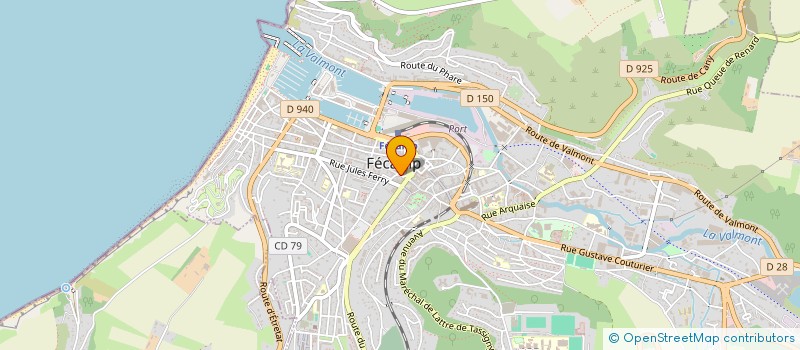 localisation de l'entreprise STEF2S  FECAMP