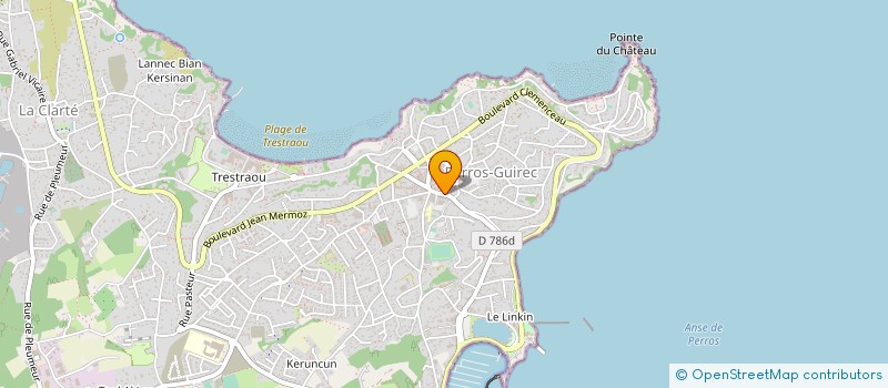 localisation de l'entreprise STEFA à PERROS-GUIREC