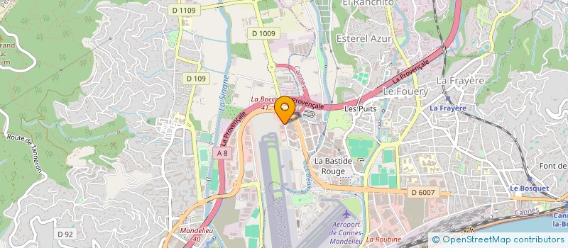 localisation de l'entreprise STEFA PAINS à MANDELIEU-LA-NAPOULE