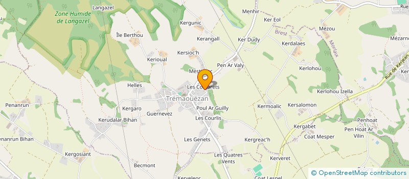 localisation de l'entreprise STEFACLIM  TREMAOUEZAN