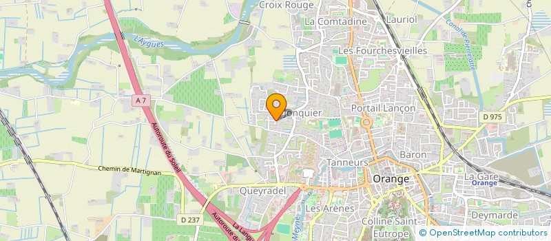 localisation de l'entreprise STEFADEL  ORANGE