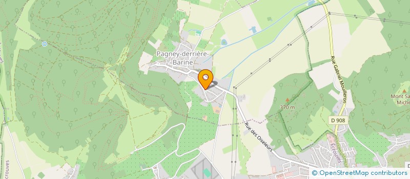 localisation de l'entreprise STEFALINE  PAGNEY-DERRIERE-BARINE