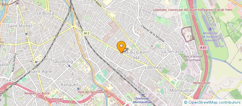 localisation de l'entreprise STEFAN ALAIN & CAMMAS MICHEL à TOULOUSE