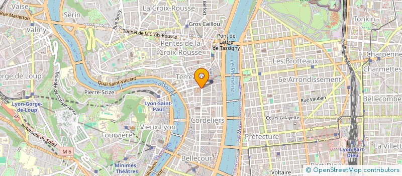 localisation de l'entreprise STEFANE SAND à LYON 1ER