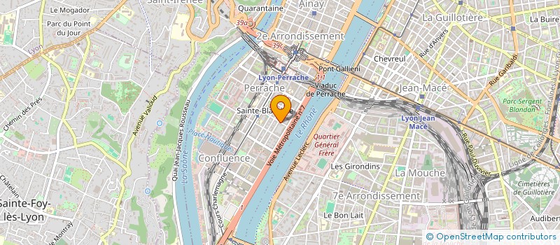 localisation de l'entreprise STEFANI SA à LYON