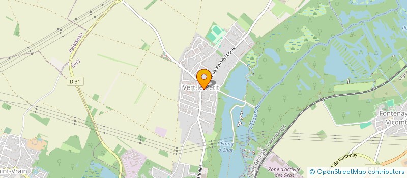 localisation de l'entreprise STEFANIA  VERT-LE-PETIT