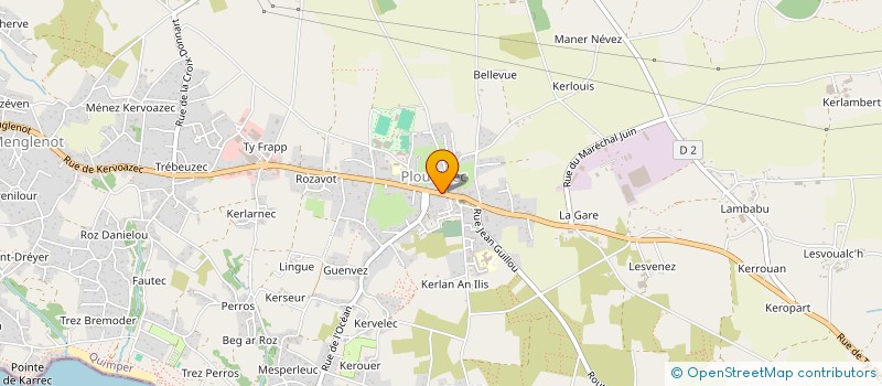 localisation de l'entreprise STEFANNY  PLOUHINEC