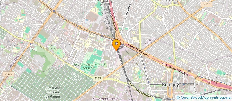 localisation de l'entreprise STEFANOBAT SARL  BOBIGNY