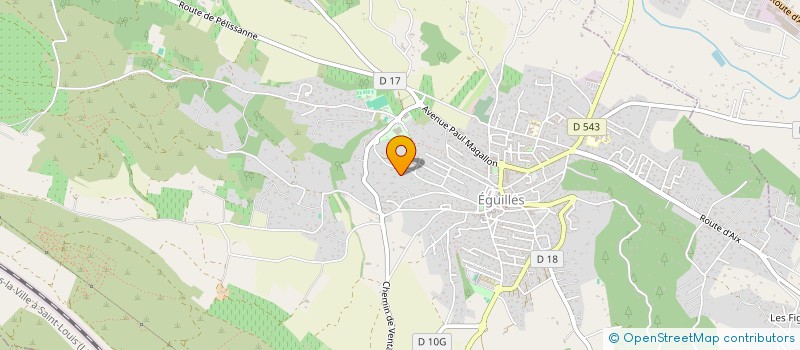 localisation de l'entreprise STEFANOL  EGUILLES